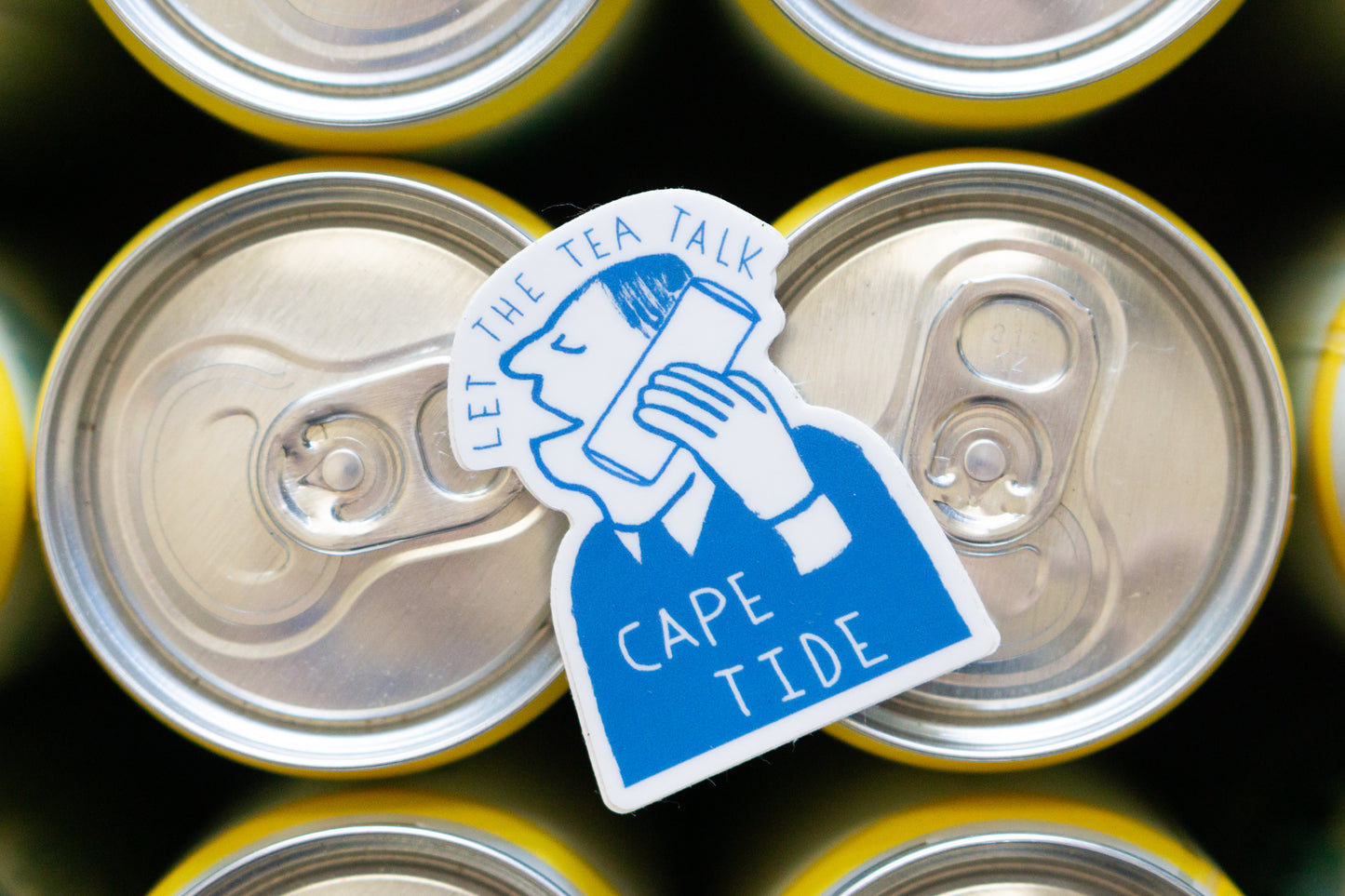 Let the Tea Talk Sticker