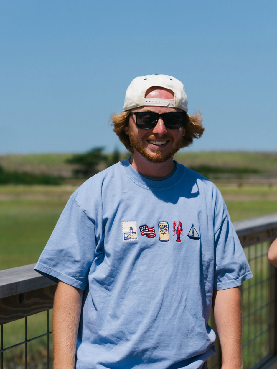 Blue Patch Tee
