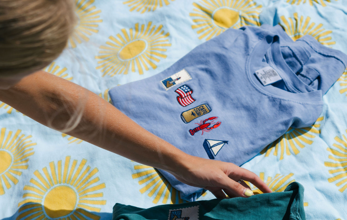 Blue Patch Tee