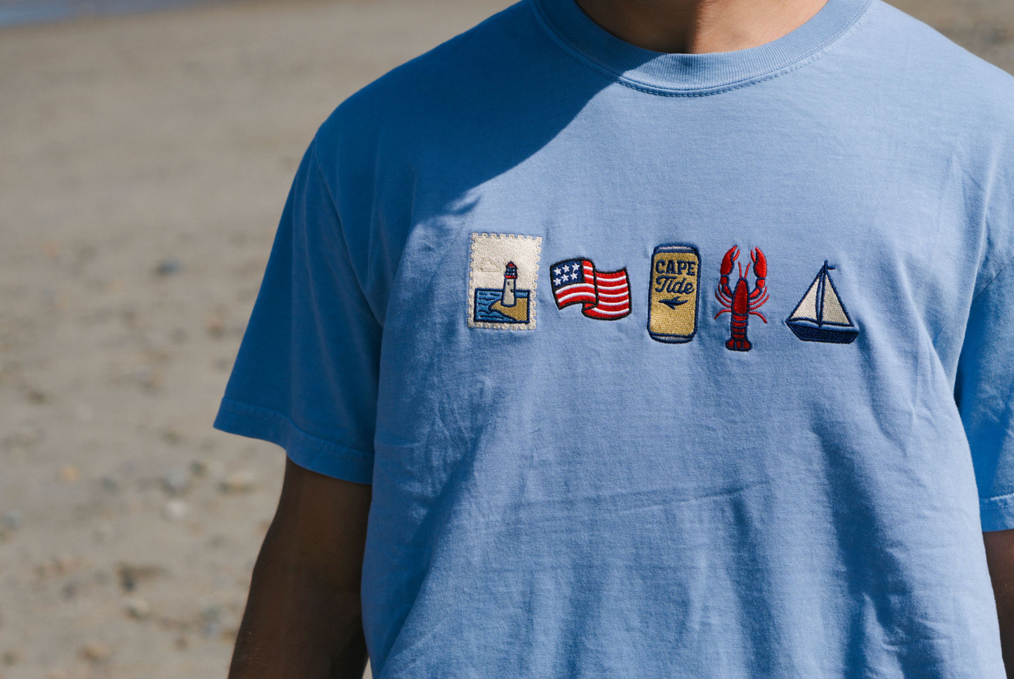 Blue Patch Tee