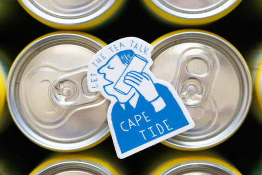 Let the Tea Talk Sticker